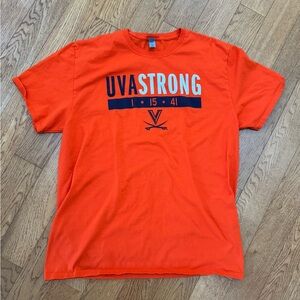 UVA Strong Men's Orange T-Shirt